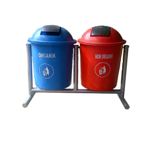 Skoon Tempat Sampah 2 Tong (WM-TF02)